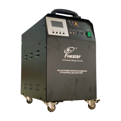 Fivestar 1500 watts All-In-One Transformer Based Solar Generator With 4 Units of 200watts Solar Panels