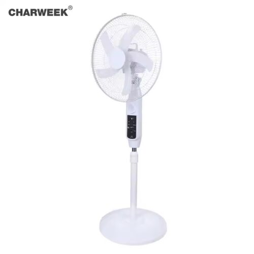 16inch Solar Rechargeable Standing Fan by Charweek - Image 5