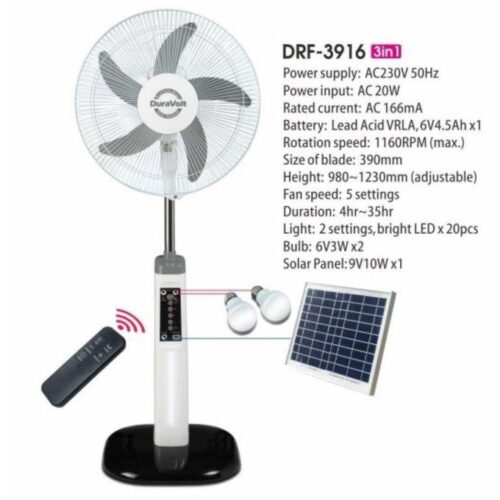 Solar Bundle S03 - 11kg Hisense Washing machine with air dryer + 500 Watts Solar Generator + Solar standing fan + Solar pressing iron and 250watts solar panel - Image 5