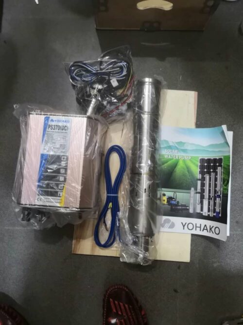 0.75HP Solar Water Pump + 3pcs of 300w Solar Panels - Image 2