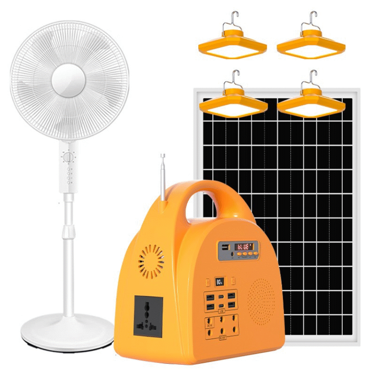 200 Watts Portable Solar Power Storage Station + Bluetooth Audio Function