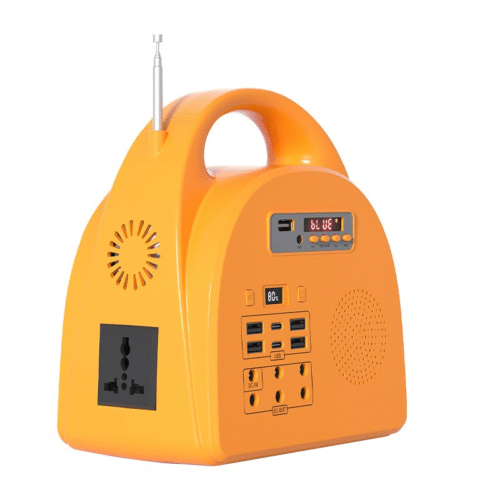 200 Watts Portable Solar Power Storage Station + Bluetooth Audio Function - Image 3