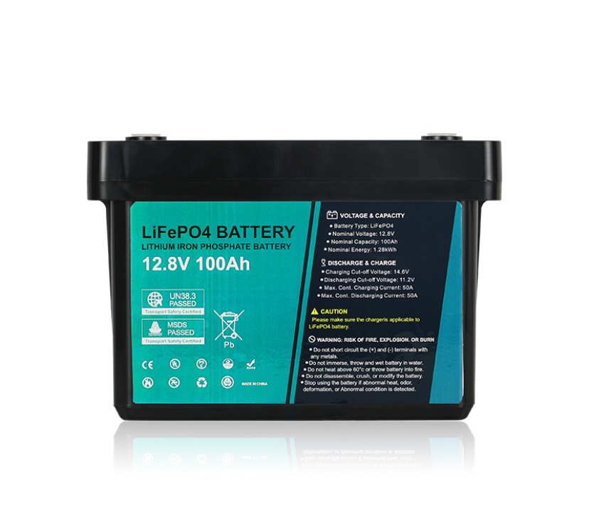 12V Lithium Iron Phosphate Solar Battery 100AH
