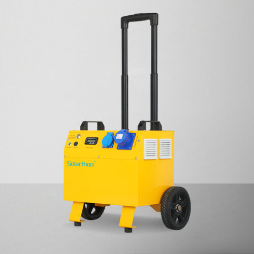 3000Watts Mobile Solar Generator 25.6V 2560Wh LiFePo4 Battery Capacity-High Quality Construction Power Station - Image 3